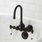 Kingston Brass CA5T5 3-3/8" Tub Wall Mount Clawfoot Tub Faucet, Oil Rubbed Bronze CA5T5 - alternate 2